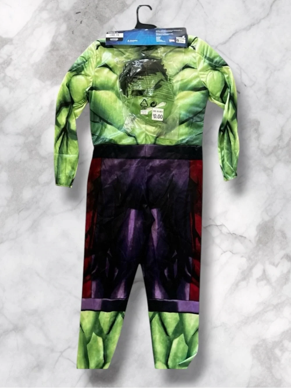 NEW Marvel Avengers Hulk Kids Costume - Muscle Chest Size Large - Picture 3 of 6